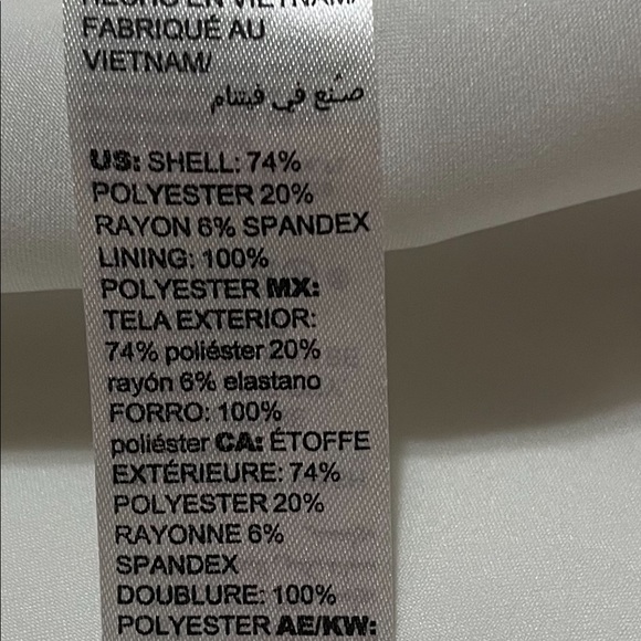 Halogen White Black Womens Blazer - Picture 4 of 10